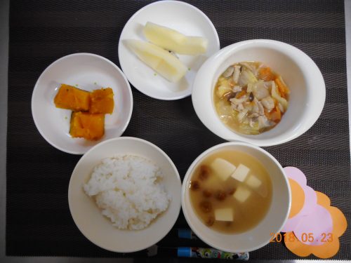 ５月２３日（水）のお給食