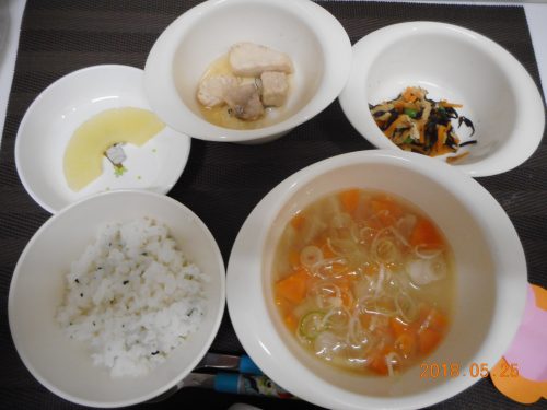 ５月25日（金）のお給食