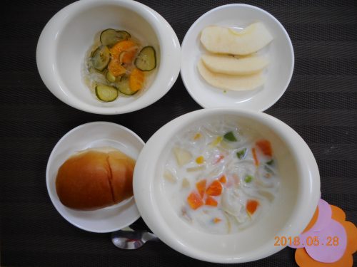 ５月２８日(月）のお給食