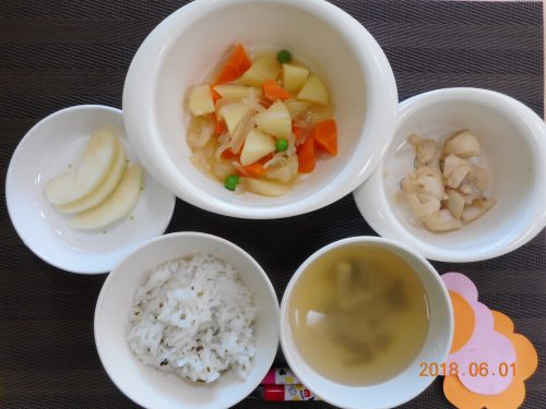 ６月１日（金）のお給食