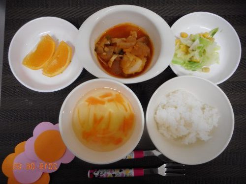 ６月５日（火）のお給食