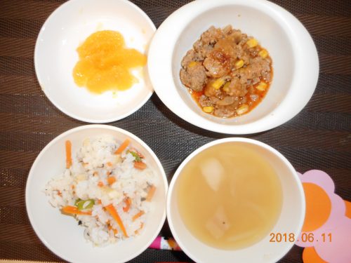 ６月１１日（月）お給食
