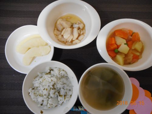 ６月１５日（金）のお給食