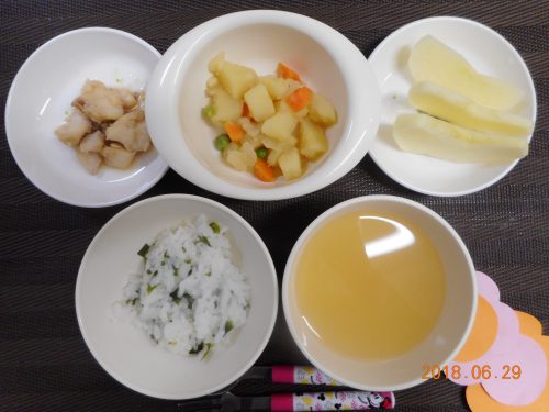 ６月２９日（金）のお給食