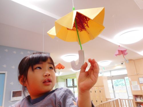 【小規模保育：奏の杜園】梅雨でも☔笑顔で(*^^)v