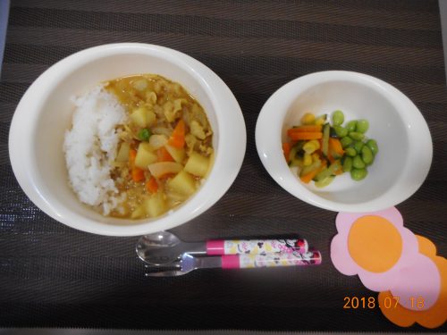 ７月１８日（水）のお給食