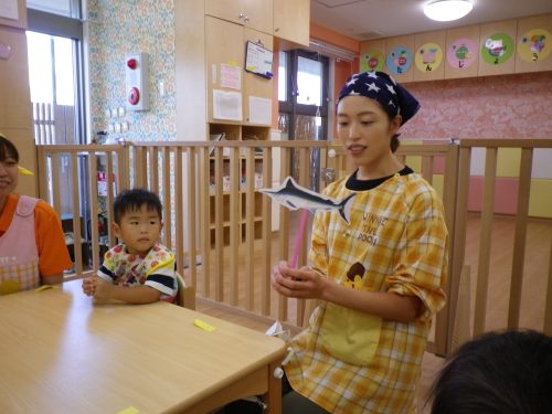 【小規模保育：奏の杜園】みんなでお給食＊おいしいね!(^^)!