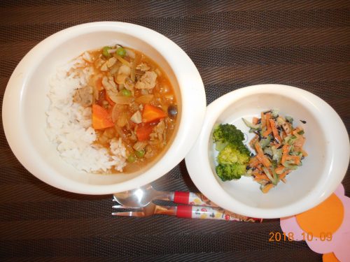 １０月9日(火）のお給食