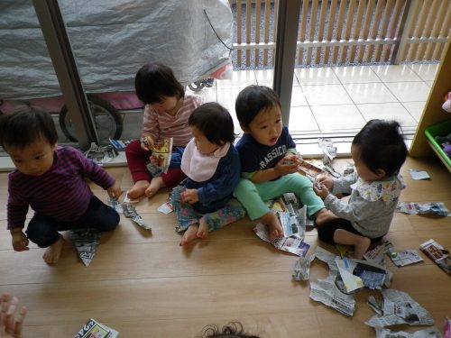 【小規模：奏の杜園】?組?組?組のある日の様子