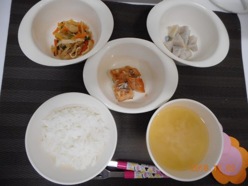 １１月２日(金）のお給食