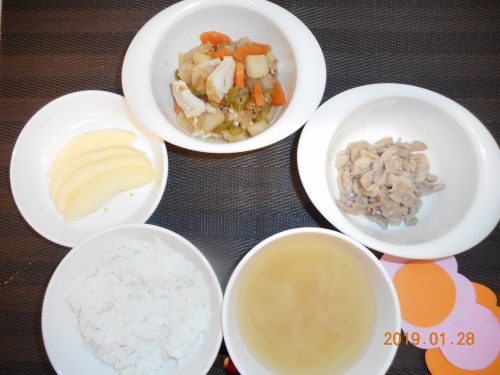 １月２８日(月）のお給食