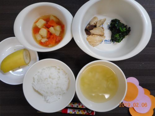 ２月６日（水）のお給食