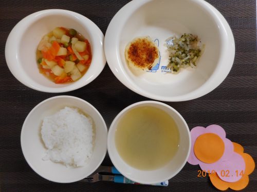 ２月１４日(木）のお給食