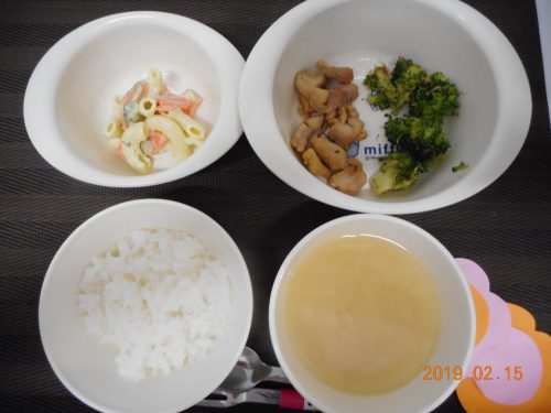 ２月１５日（金）のお給食