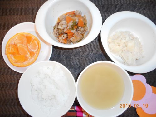 ２月１９日(火）のお給食