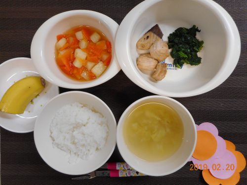 ２月２０日(水）のお給食