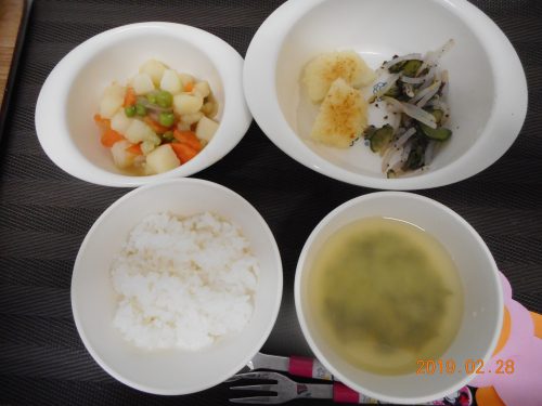 ２月２８日（木）のお給食