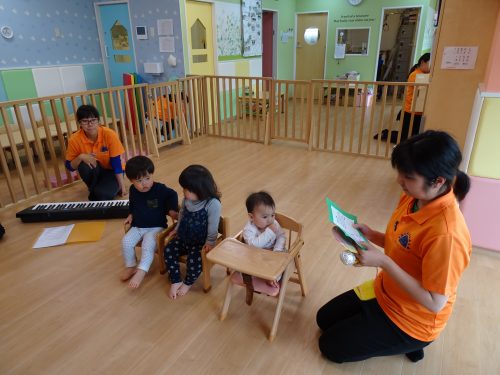 ?4月生まれの誕生会?