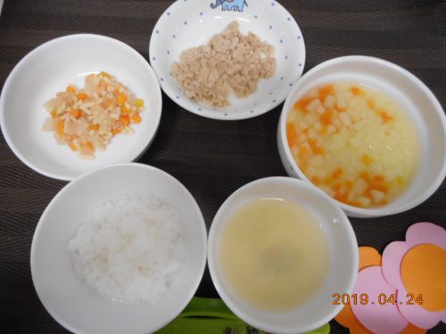 4月24日（水）お給食