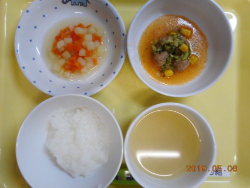 5月8日（水）お給食