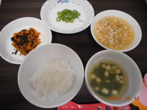 5月10日（金)お給食