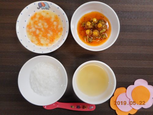 5月２２日(水）　お給食