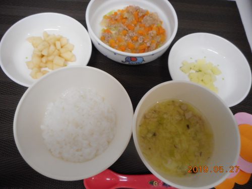 5月27日（月）お給食