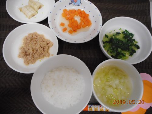 6月9日(水)の給食・おやつ