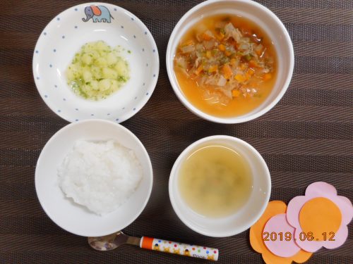 6月12日（水）お給食