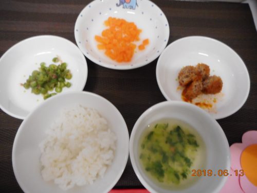 6月13日（木）お給食