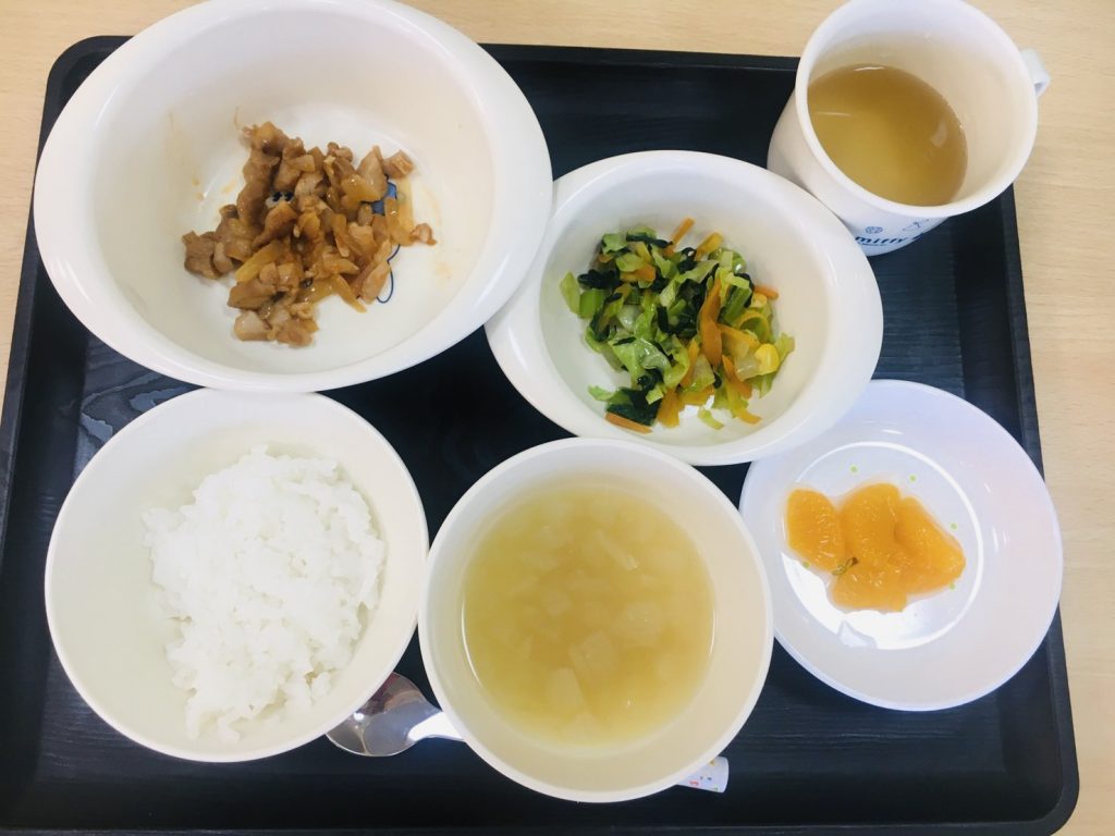 7月20日(木)の給食・おやつ