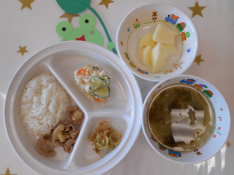 ６月２１日　給食