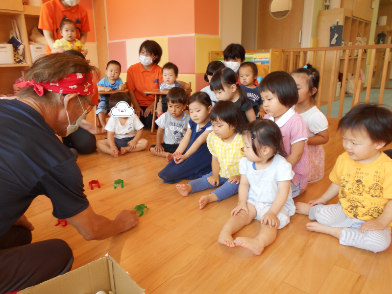 手作りおもちゃで遊ぼう！