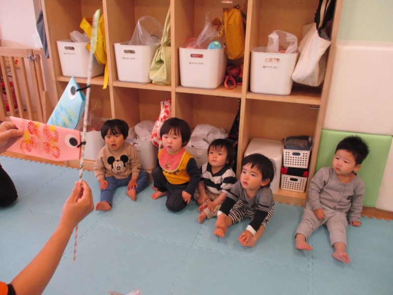 こいのぼりを作ったよ！！