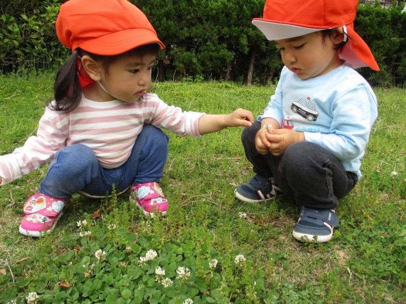 公園での子どもたち♪