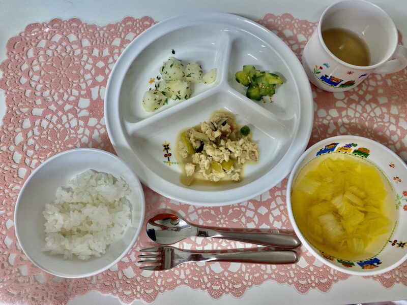 9月20日（火）の給食・おやつ