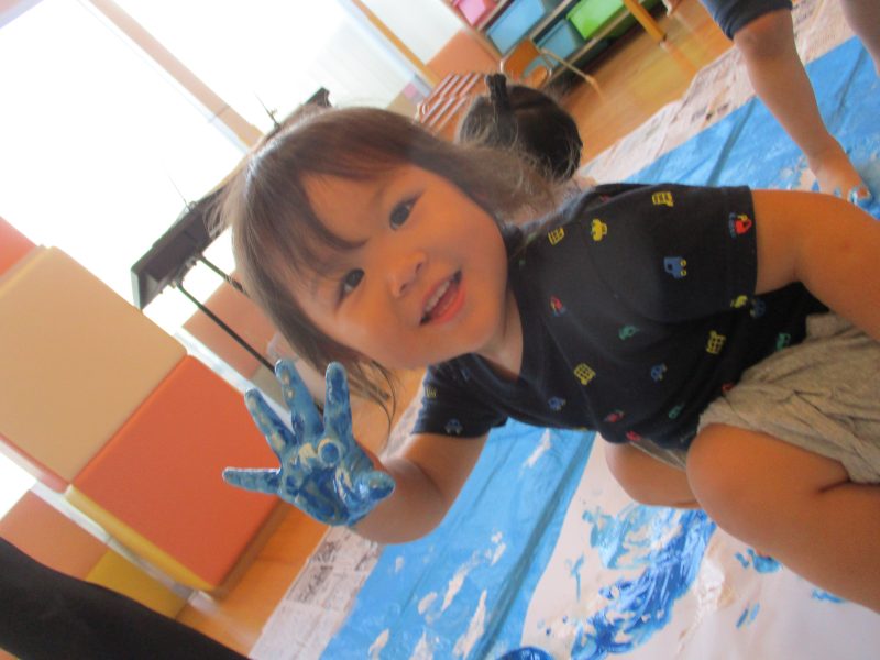 ボディペインティング！！