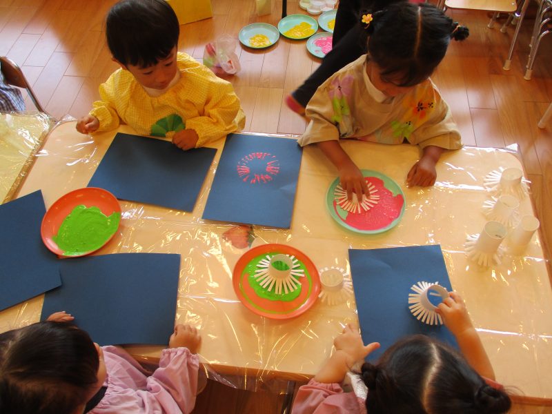 ☆スタンプ遊び☆