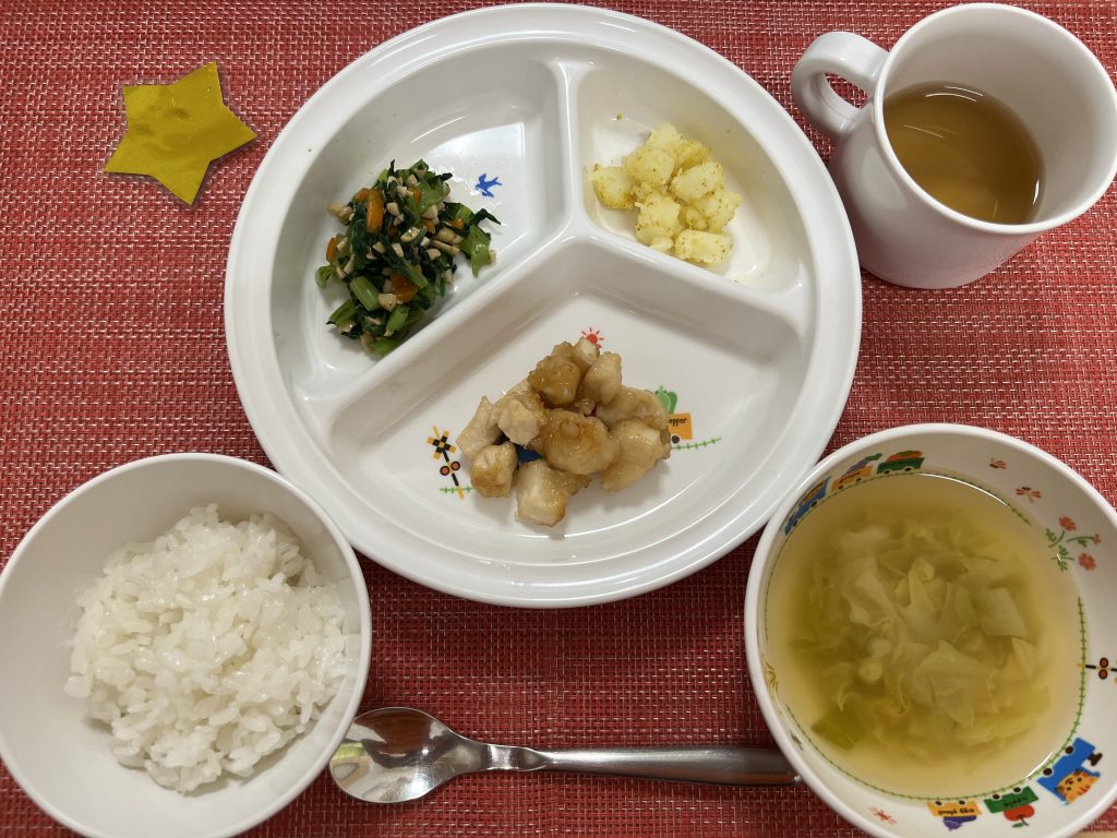 【5月9日㈮の給食・おやつ】