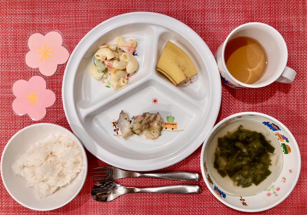 2月14日(水)の給食・おやつ