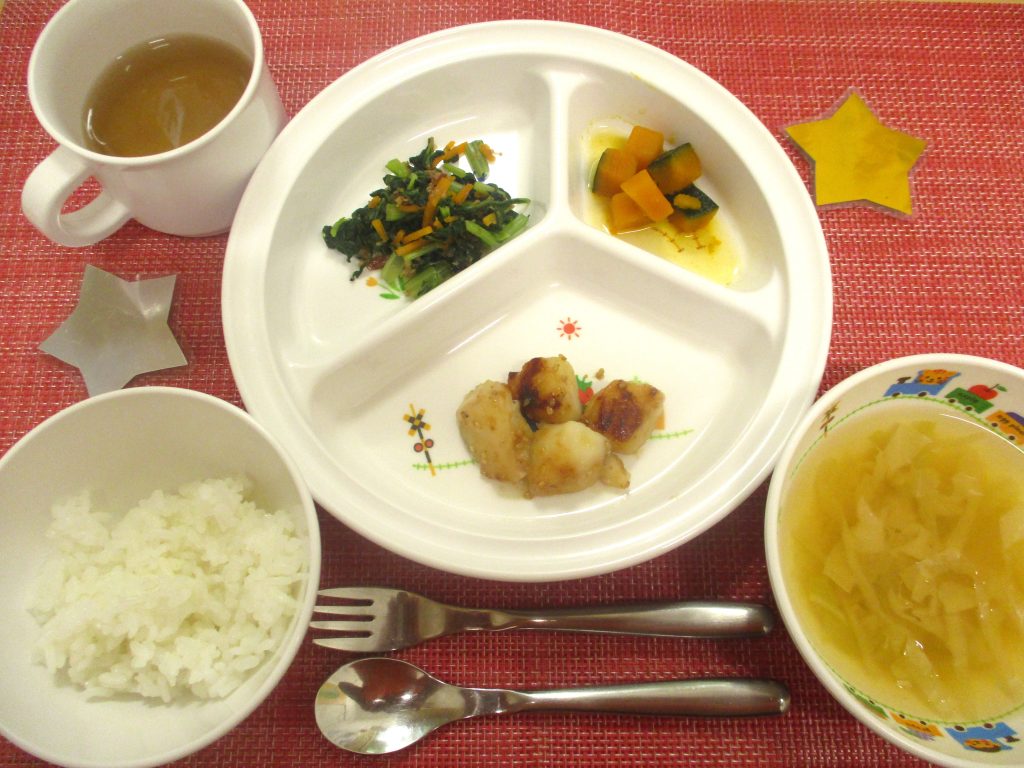 【9月12日㈭の給食・おやつ】