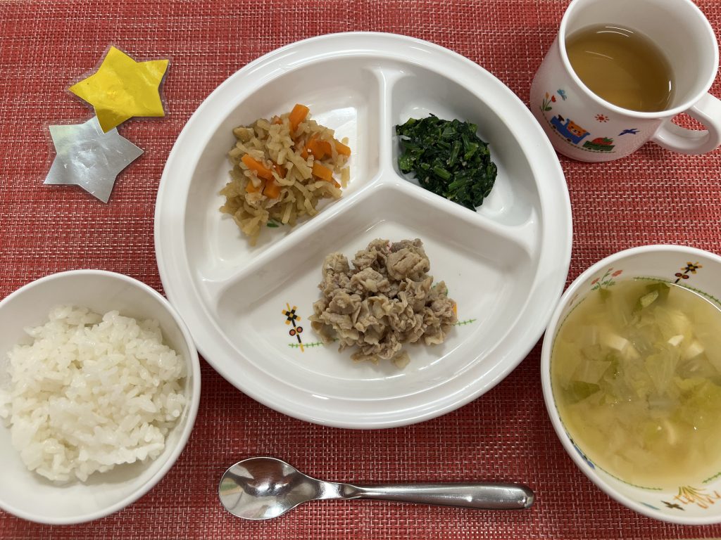 【2月20日㈭の給食・おやつ】