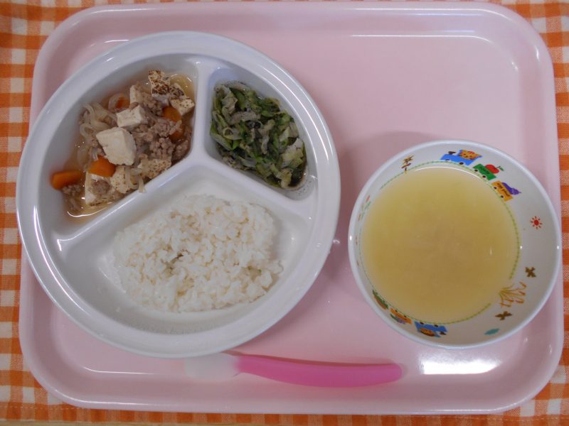 6月１日（土）給食