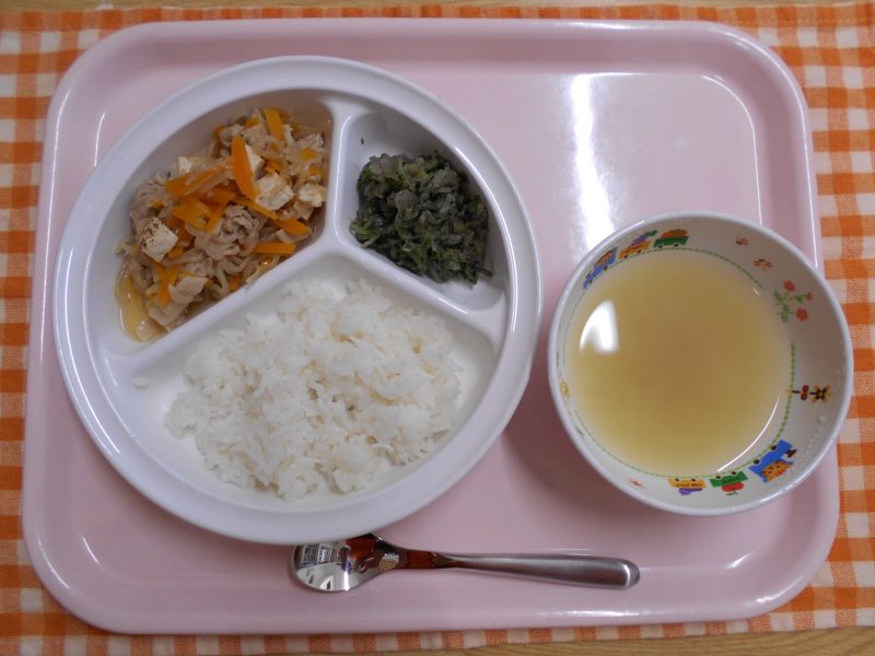 ６月１５日（土）給食