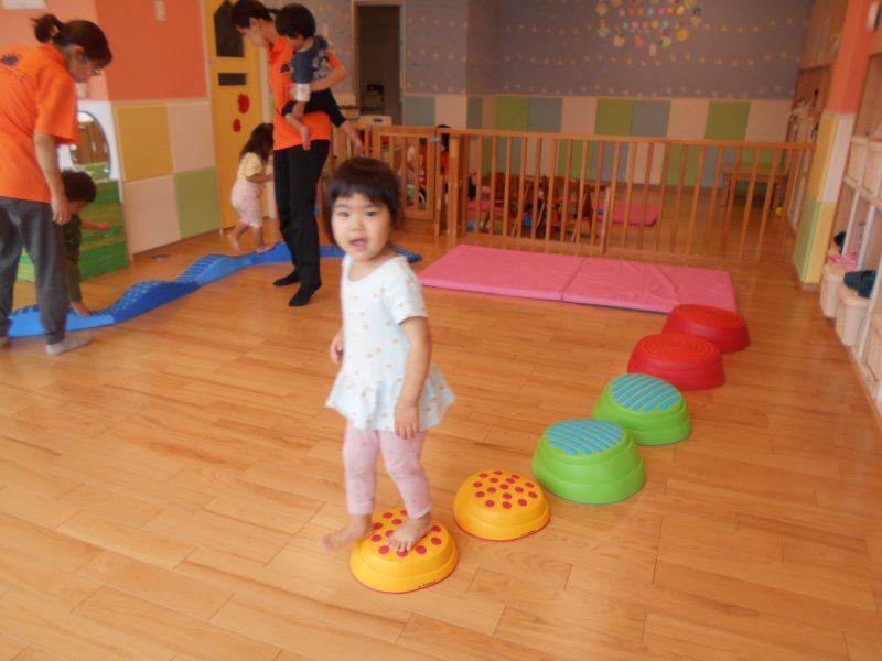 梅雨の室内遊び♪サーキット運動?‍♂️