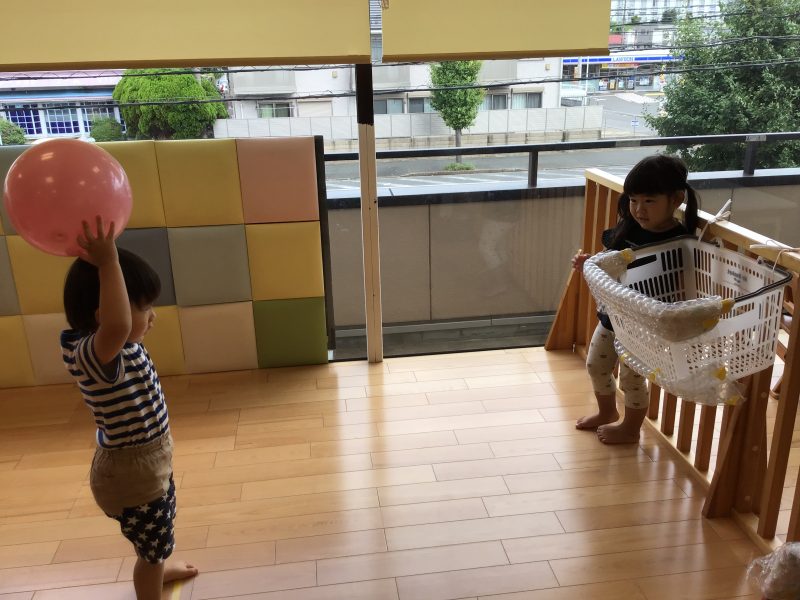 ボール遊びをしたよ⚽️