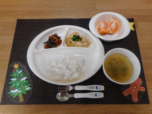 12月20日（水）のお給食