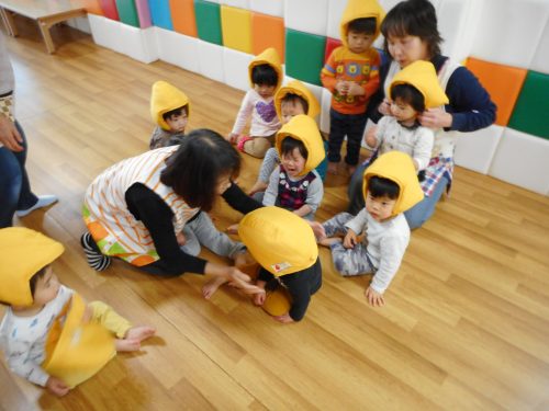 避難訓練しました