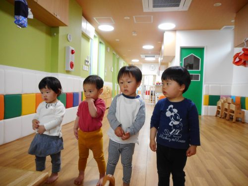 ４月から他の保育園に転園するお友だち元気でね