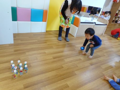 ボーリングやったよ